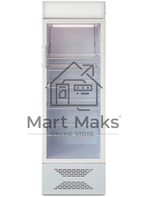Холодильная витрина Бирюса Б-M310P металлик однокамерный 310 л