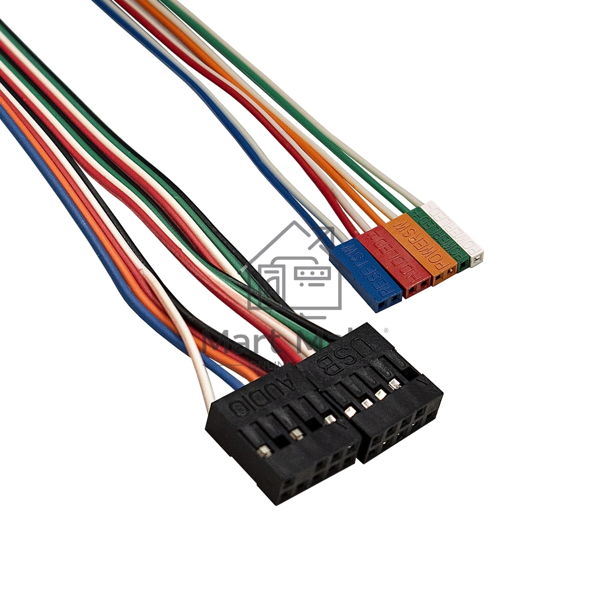 Компьютерный корпус Minitower ExeGate BA-201-UNS350 (mATX, БП UNS350 с вент. 12см, 2*USB, аудио, черный)