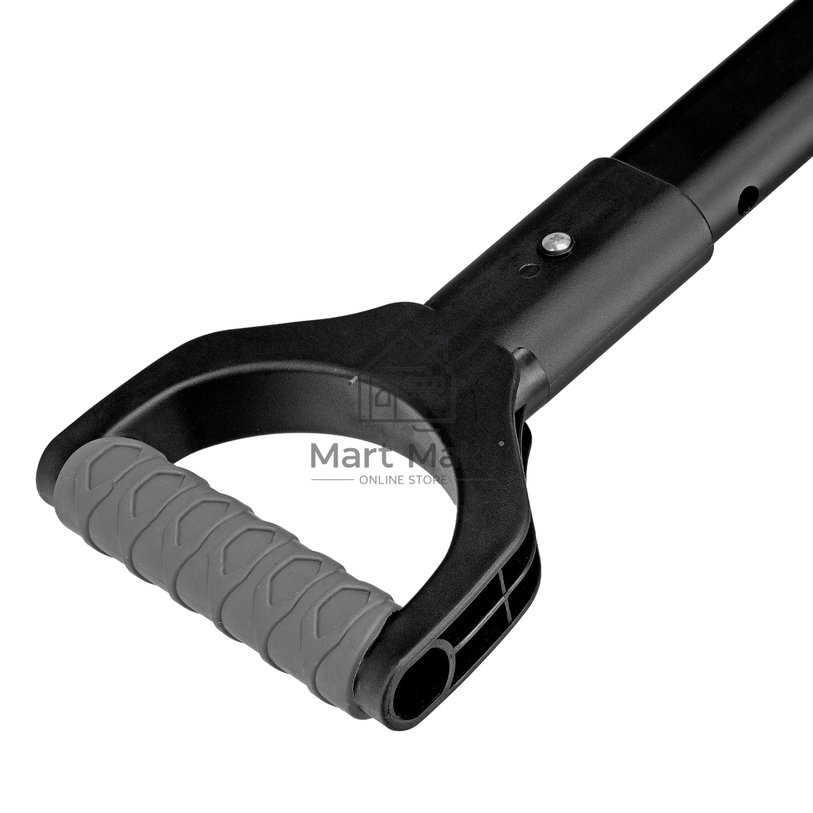 Лопата автомобильная складная Denzel алюминиевая, 220х280х585-870 мм, телескопический черенок