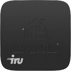 Неттоп IRU 110JLCN Cel N4500 (1.1) 8Gb SSD256Gb UHDG Windows 11 Pro GbitEth WiFi BT черный (2152163)
