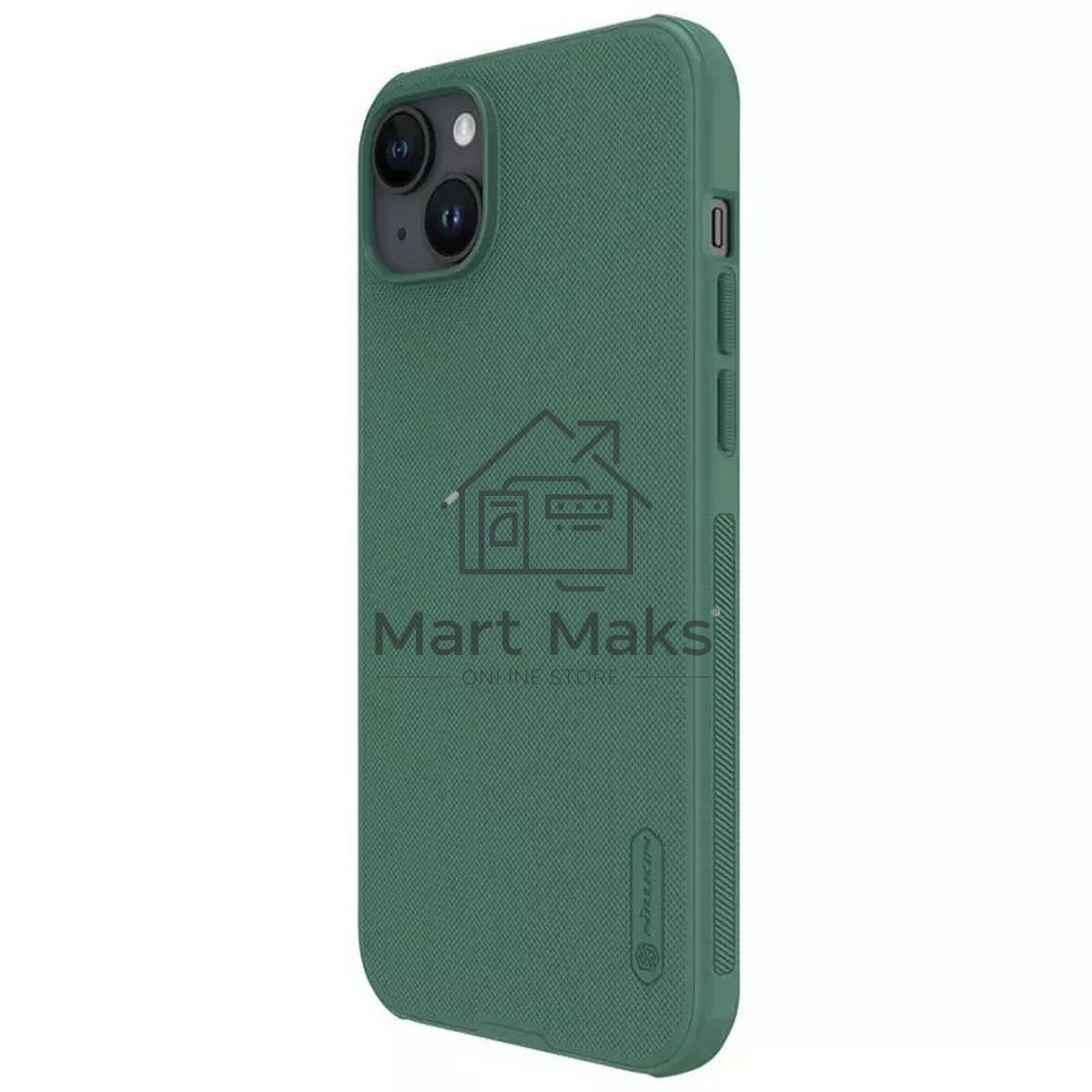 Чехол Super Frosted Shield Pro, темно-зеленый, (AP IP15 Plus)