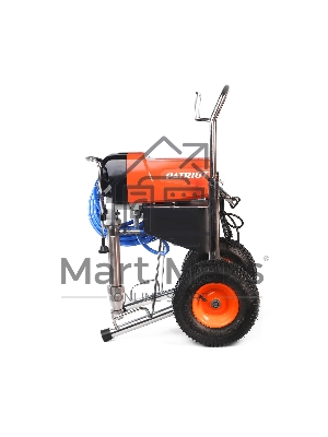 Аппарат окрасочный безвоздушного распыления Patriot ALS 5000 PW (шпатлевка, колеса)