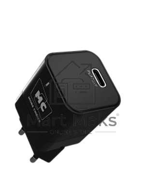 Зарядное устройство MORE CHOICE (4620202555823) NC86i 1Type-C 3.0A PD 20W для Lightning 8-pin Type-C, черный