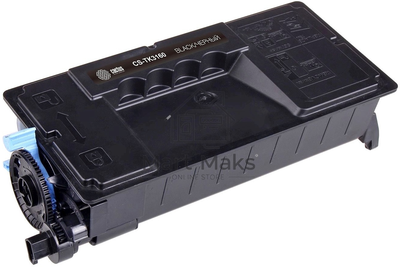 Картридж лазерный Cactus CS-TK3160 черный (12500стр.) для Kyocera Ecosys P3045dn/P3050dn/P3055dn/P3060dn