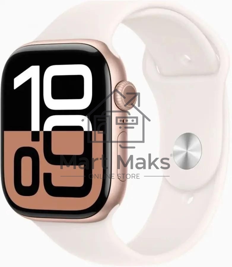 Смарт-часы Apple Watch S10 46mm Aluminium Case/LB SB S/M A2999 195949572456 розовое золото