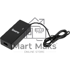 Блок питания Buro BUM-С-065 автоматический 65W 5V-20V 3A 1xUSB 2.4A от бытовой электросети LED индикатор