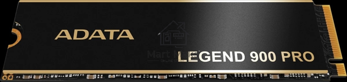 Твердотельный накопитель ADATA SSD LEGEND 900 PRO, 2000GB, M.2(22x80mm), NVMe 1.4, PCIe 4.0 x4, 3D NAND, R/W 7400/6500MB/s, IOPs н.д./н.д., TBW 1200, DWPD 0.3 (5 лет)