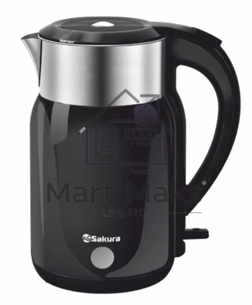 Чайник электрический Sakura SA-2182BK 1.8 л, черн д