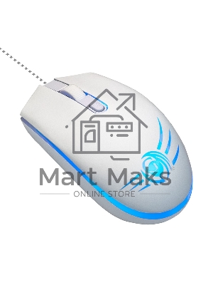 Комплект клавиатура+мышь Dialog KMGK-1707U проводной, USB, 1600 DPI, белый