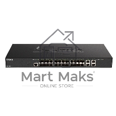 Коммутатор D-Link DXS-1210-28S/A1A, 24×10 Гбит/с SFP+ + 4×10 Гбит/с Combo, управляемый