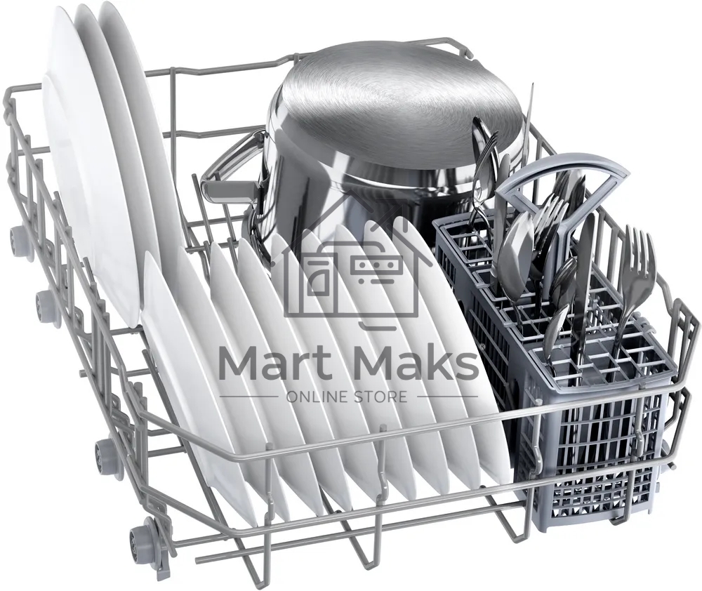 Встраиваемая посудомоечная машина Bosch SPV2IKX54Q, черный, 44.8 см, 9 компл., 48 дБ, класс A+