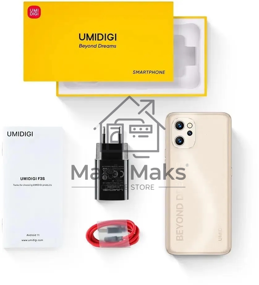 Смартфон UMIDIGI Power 7 Max, 6/128Gb, золотой