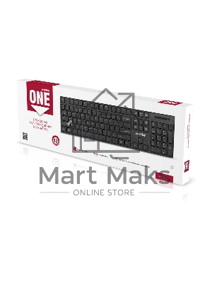 Клавиатура проводная мультимедийная Smartbuy ONE 238 USB черная (SBK-238U-K)