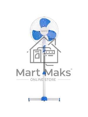 Вентилятор напольный Maxvi FS1645 white-blue