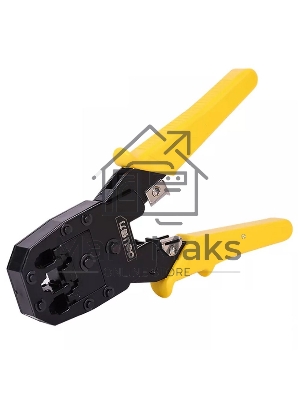 Обжимные клещи Deli DL2468 4P,6P,8P Размер: 200 мм. Спецификация обжима: 4P, 6P, 8P. Холоднокатаный стальной лист с черной отделкой ручка из ПВХ. Многофункциональность: резка проволоки, зачистка.