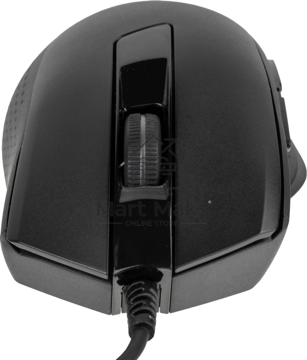 Мышь проводная A4Tech Bloody X5 Max черный, 10000 dpi, USB, кнопки - 9