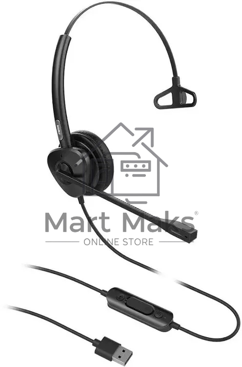 Гарнитура проводная Fanvil HT301-U, моно, USB
