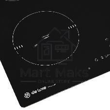 Индукционная варочная поверхность DeLuxe IH6470P1/A-S01A, 4 конфорки, стеклокерамика, 7000 Вт