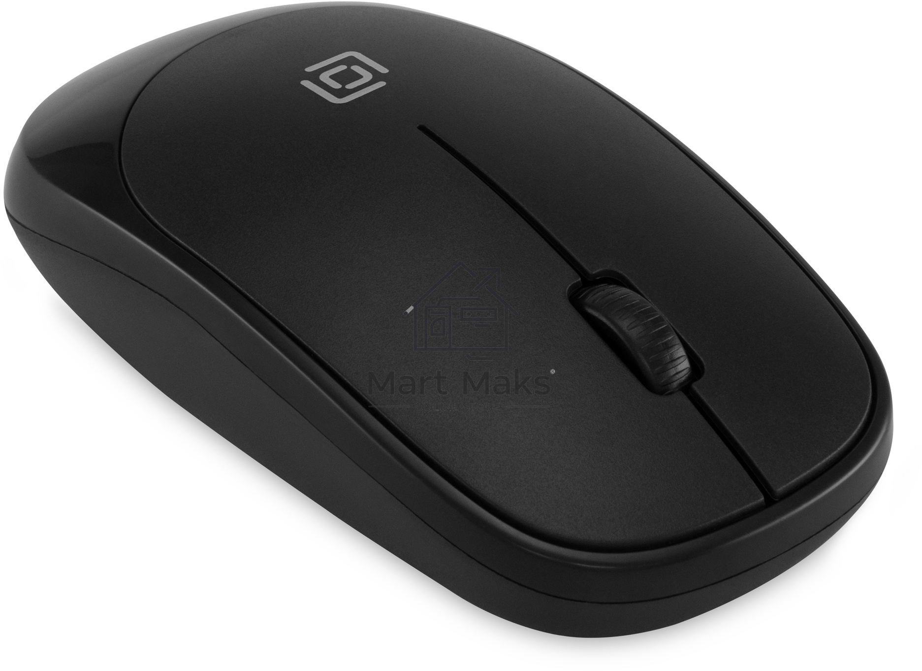 Клавиатура + мышь Оклик S255W клав:черный мышь:черный USB беспроводная Multimedia (1909361)
