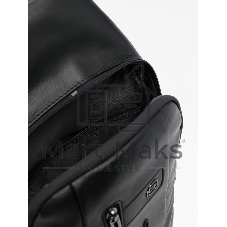 Рюкзак слинг мужской Piquadro Urban CA6540UB00/N, кожа, черный