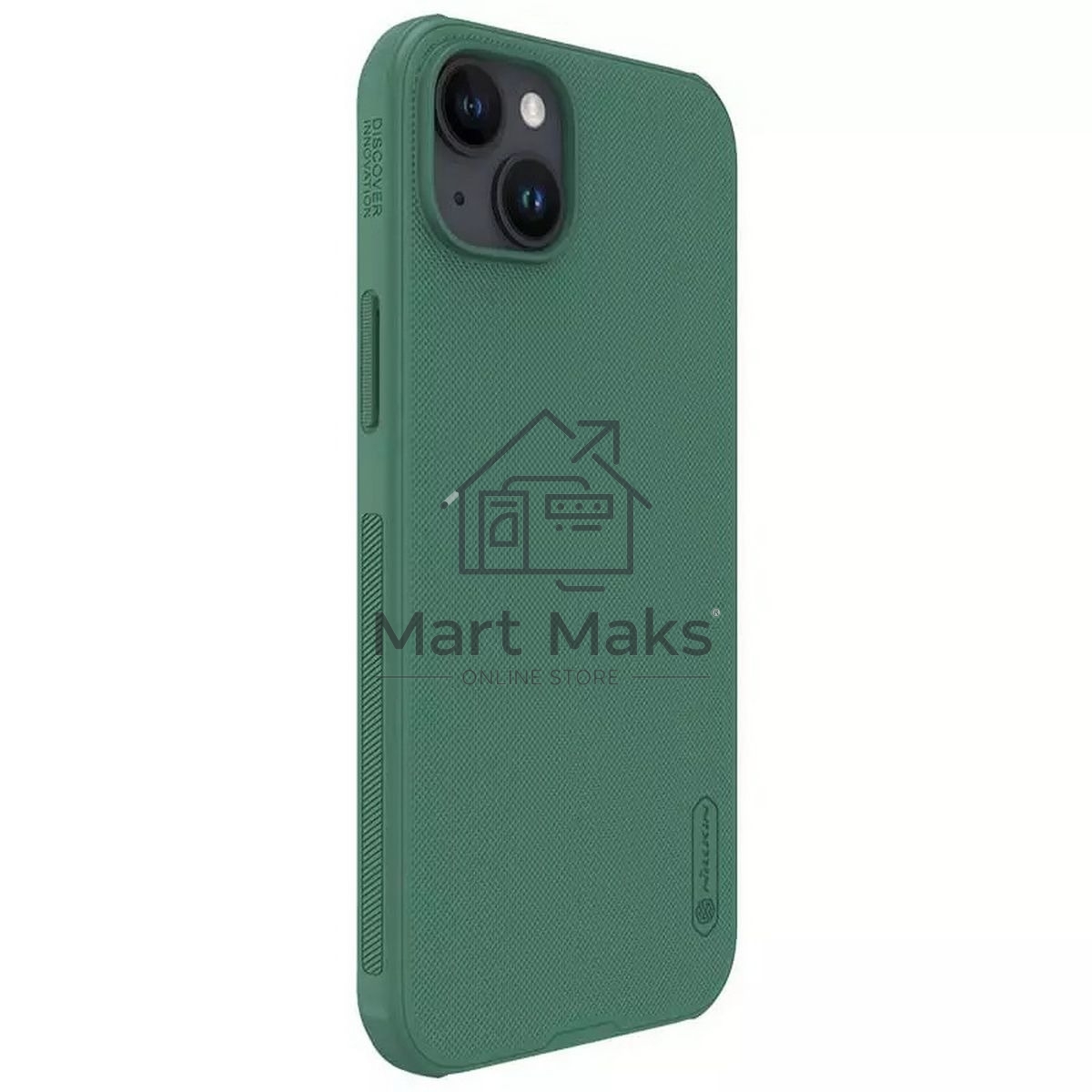 Чехол Super Frosted Shield Pro, темно-зеленый, (AP IP15 Plus)