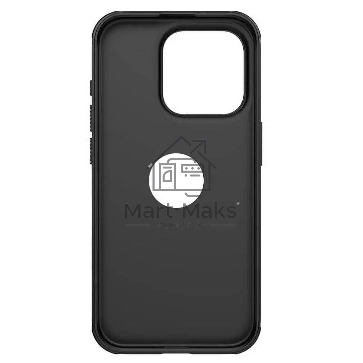 Чехол Super Frosted Shield Pro, черный, (AP IP15 Pro Max)