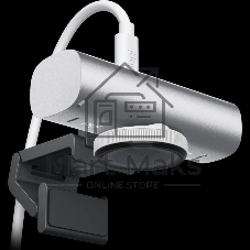 Веб-камера Logitech Brio MX 4K 3840x2160, 30 кадр/с, USB Type-C, микрофон (2 шт, шумоподавление), автоматическая фокусировка, автоосвещение, HDR, шторка приватности, универсальное крепление, светло-серый