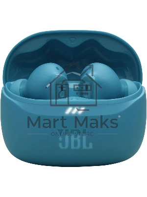 Гарнитура внутриканальные JBL Tune Beam бирюзовый беспроводные bluetooth в ушной раковине