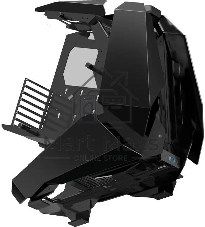 Компьютерный корпус без блока питания JONSBO MOD-5, Full-Tower, TG, no fans, 2xUSB-A 3.0 + 1xUSB-C 3.2, ATX, mATX, mITX Black