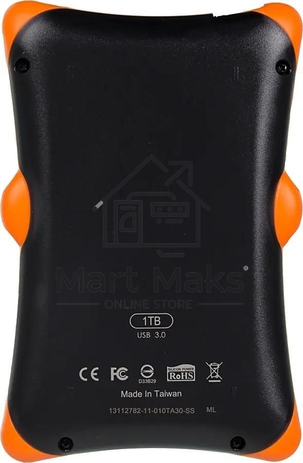 Внешний жесткий диск Silicon Power USB 3.0 1Tb A30 SP010TBPHDA30S3K Armor 2.5