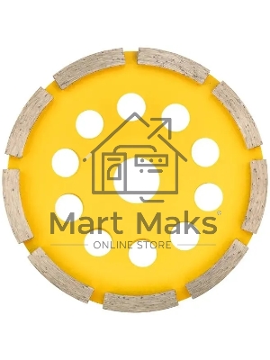 Чашка алмазная шлифовальная KRANZ 1-ряд 125х22.2 мм