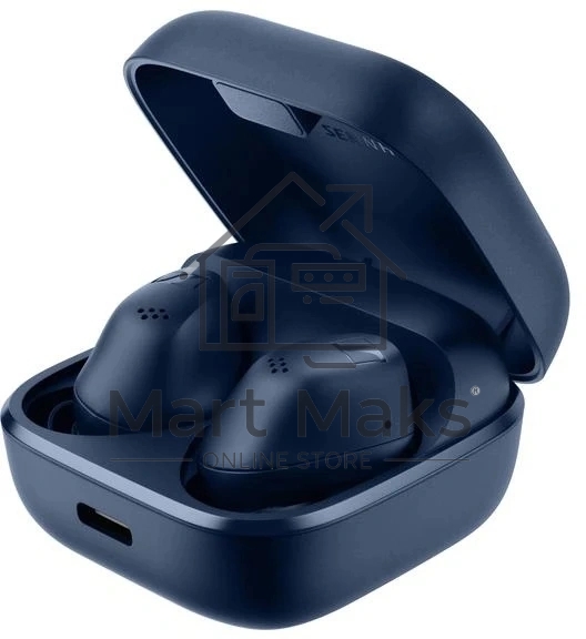 Наушники TWS Sennheiser Accentum True Wireless синий, внутриканальные, Bluetooth, активное шумоподавление, беспроводная зарядка, до 8 ч