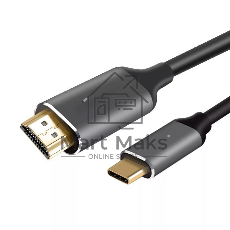 Кабель USB3.1 CM-HDMI 1.8M CU423MC-1.8M VCOM