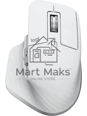 Мышь беспроводная Logitech MX Master 3s светло-серый, 8000 dpi, радиоканал, Bluetooth, USB, кнопки - 7