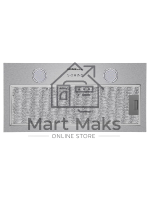 Вытяжка встраиваемая HOMSair Fleet 60 нержавеющая сталь, 59.8 см, 520 куб. м/ч, 50 дБ