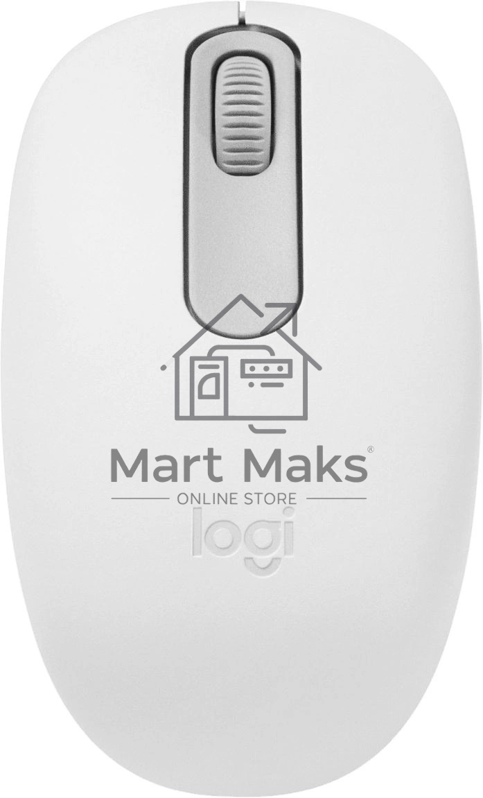 Мышь беспроводная Logitech M196 белый, 1000 dpi, Bluetooth, кнопки - 3