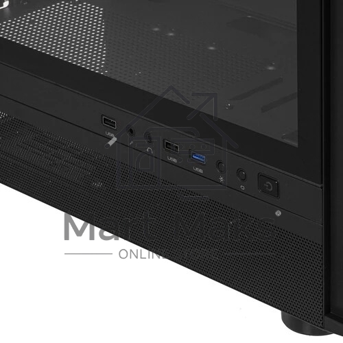 Компьютерный корпус  PCCooler ME200 MESH BK, Mesh Full Tower, черный, TG, SPCC, 3x120mm ARGB E-ATX, ATX, mATX, mITX 180/380/220mm 4x2.5