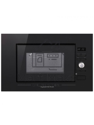 Микроволновая печь встраиваемая Zigmund & Shtain BMO 25 B черный, 20 л, 700 Вт, переключатели - поворотный механизм/кнопки
