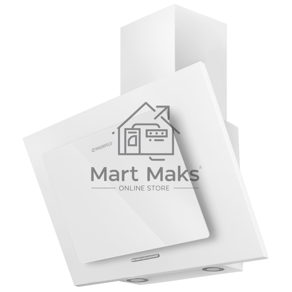 Вытяжка наклонная Maunfeld Tower A 50 белый, 50 см, 700 куб. м/ч, 66 дБ