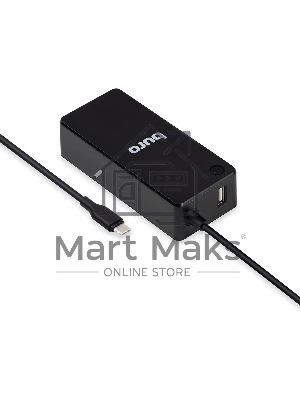 Блок питания Buro BUM-С-065 автоматический 65W 5V-20V 3A 1xUSB 2.4A от бытовой электросети LED индикатор