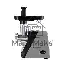 Мясорубка электрическая Blackton Bt MG1110 черный/серый, 1200 Вт, 1.5 кг/мин, реверс, защита от перегрузки, насадки - 2