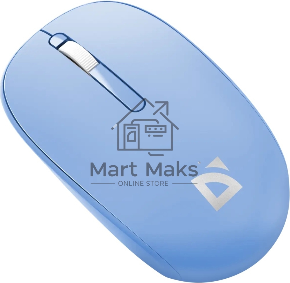 Мышь беспроводная Defender Smart MM-396 синий, 1600 dpi, радиоканал, Bluetooth, USB, кнопки - 3
