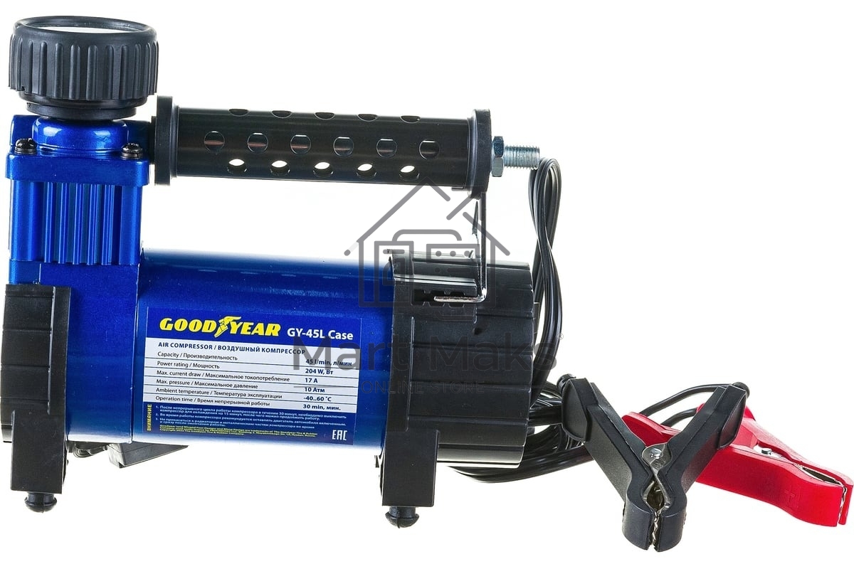 Компрессор Goodyear Воздушный GY-45L CASE 45л/мин GY000116
