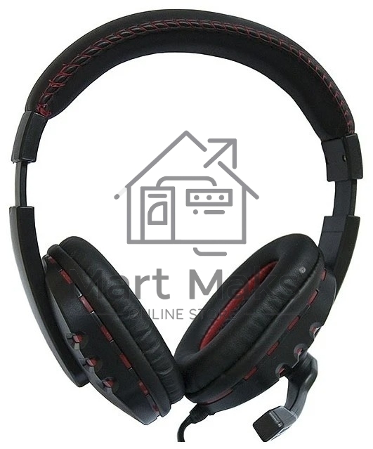 Гарнитура проводная Nakatomi HS-T50MV черный (c рег. громкости)