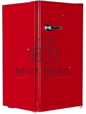 Холодильник Maunfeld MFF83RR красный однокамерный 85л