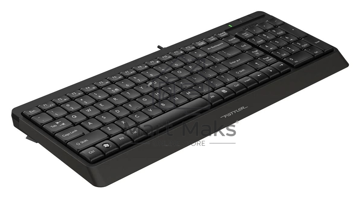 Клавиатура проводная A4Tech Fstyler FK15, USB, черный