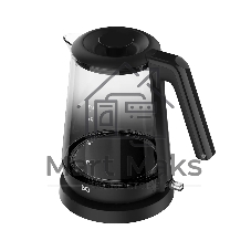 Электрочайник BQ KT1000G черный, 1.7 л, 2200 Вт, скрытый нагревательный элемент