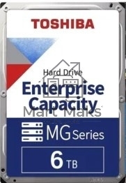 Жесткий диск HDD Toshiba SAS 6Tb 12Gb/s 7200 256Mb 1 year warranty (replacement MG06SCA600E, MG04SCA60EE, MG08SDA600E)