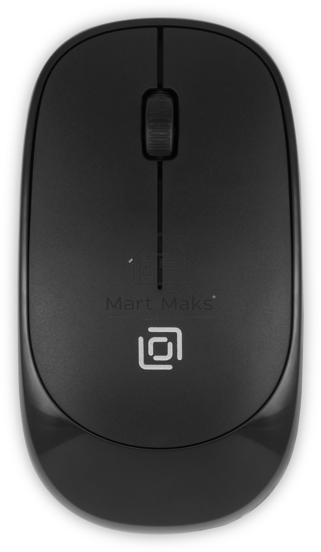 Клавиатура + мышь Оклик S255W клав:черный мышь:черный USB беспроводная Multimedia (1909361)