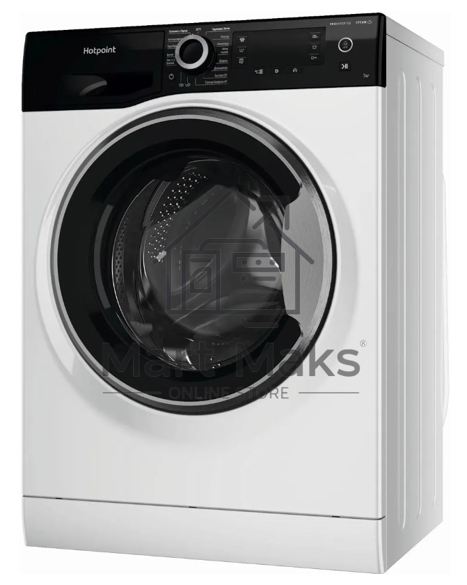 Стиральная машина Hotpoint NSD 7239 ZS VE RU белый, загр. фронтальная макс.: 7 кг 1200 об/мин класс: А
